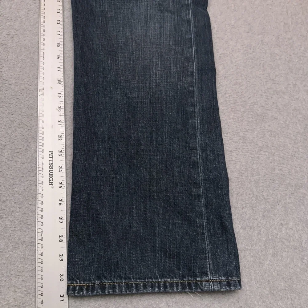 Levi's 569 Jeans Men's 38x31* Loose Straight‎ Dark Wash Denim 100% Cotton